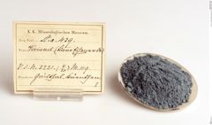 Foto von Vivianit (Blaue Eisenerde) (NHMW-MIN-Aa439)